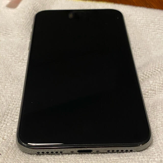 スマホ/家電/カメラ美品 SIMロック解除済 iphoneX 64GB スペースグレイ