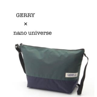 ナノユニバース(nano・universe)の【定価6050円】GERRY 別注ショルダー　ナノ・ユニバース(ショルダーバッグ)