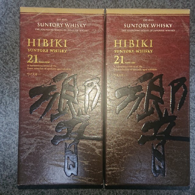 日本製】 サントリー 響21年700ml×2本 - ウイスキー
