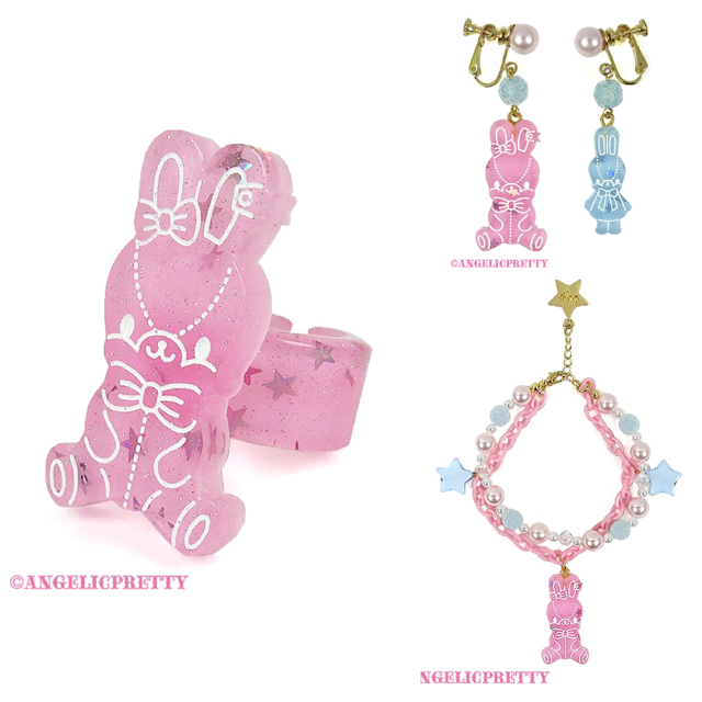 Angelic Pretty(アンジェリックプリティー)のまいちゃん様ご専用　３点セット レディースのアクセサリー(リング(指輪))の商品写真