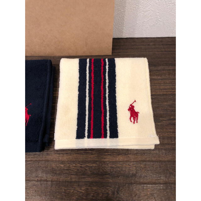 Ralph Lauren(ラルフローレン)のラルフローレン ●ガーゼタオルハンカチ ●2枚セット レディースのファッション小物(ハンカチ)の商品写真