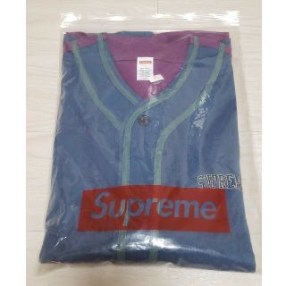 シュプリーム(Supreme)のSupreme Color Blocked Baseball Top Navy(シャツ)