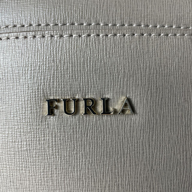 Furla(フルラ)の【美品】　ＦＵＲＬＡ　フルラ　トートバッグ　Ａ４収納可　ハンドバッグ　グレージュ レディースのバッグ(トートバッグ)の商品写真