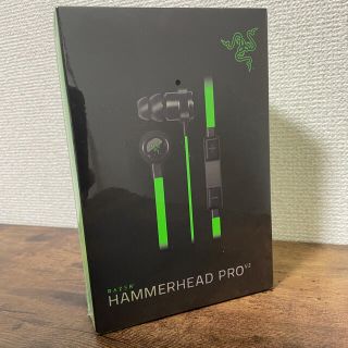 レイザー(LAZER)のrazer Hammer head Pro V2 マイク付きゲーミングイヤホン (ヘッドフォン/イヤフォン)