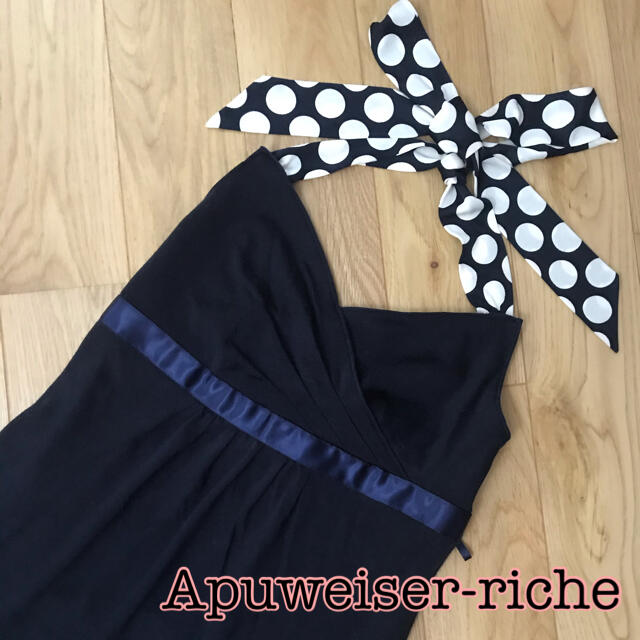 Apuweiser-riche(アプワイザーリッシェ)のApuweiser-riche アプワイザーリッシェ ワンピース サマードレス レディースのワンピース(ひざ丈ワンピース)の商品写真