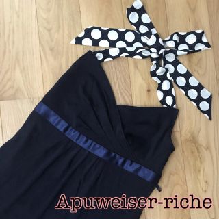 アプワイザーリッシェ(Apuweiser-riche)のApuweiser-riche アプワイザーリッシェ ワンピース サマードレス(ひざ丈ワンピース)