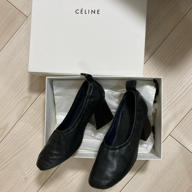 【美品】CELINE  セリーヌ   パンプス  ソフトバレリーナ