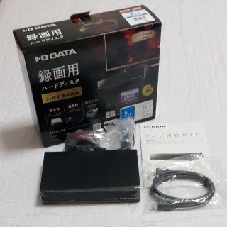 アイオーデータ(IODATA)のIO DATA 録画用ハードディスク 2TB [AVHD-AUTB2](PC周辺機器)