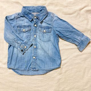 ベビーギャップ(babyGAP)のGAP  babygap デニムシャツ　デニムジャケット18M   (ジャケット/コート)