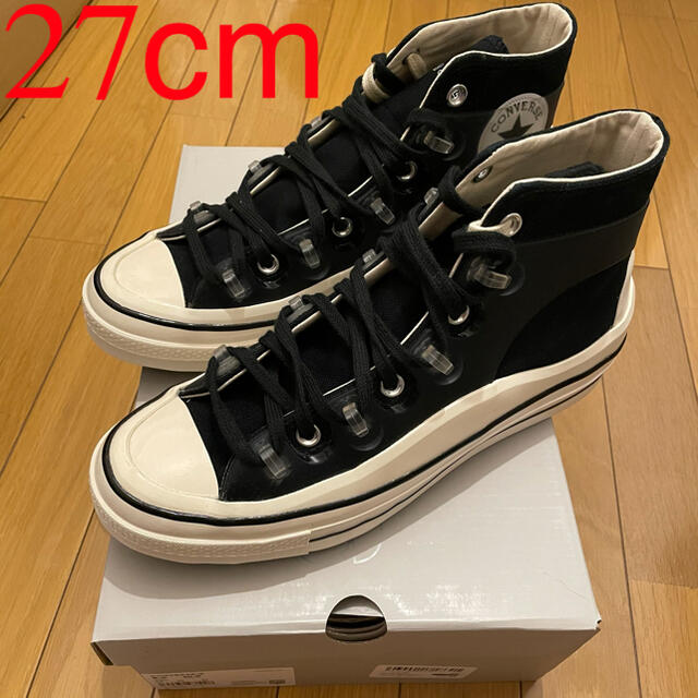 converse chuck 70 x kim jones black 27cm