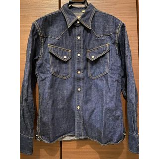 THE FLAT HEAD - フラットヘッド デニムシャツ ウエスタンの通販 by