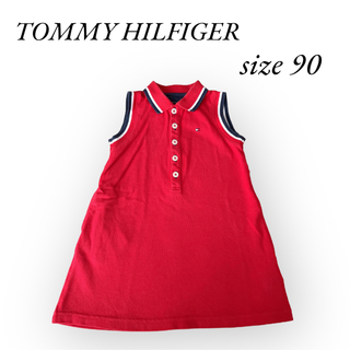 トミーヒルフィガー(TOMMY HILFIGER)のトミーヒルフィガー　ワンピース　size90(ワンピース)