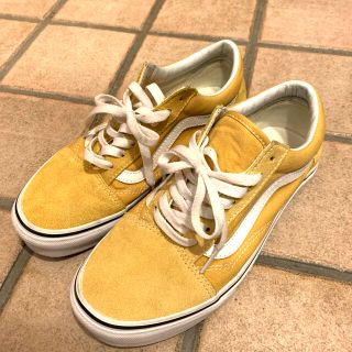 ヴァンズ(VANS)のVANS オールドスクール イエロー 24.0センチ(スニーカー)