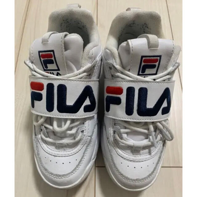 FILA(フィラ)のFILA☆スニーカー ダット スニーカー 厚底 韓国 レディースの靴/シューズ(スニーカー)の商品写真