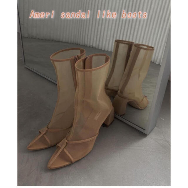 Ameri VINTAGE(アメリヴィンテージ)のameri vintage アメリ SANDAL LIKE BOOTS レディースの靴/シューズ(ブーツ)の商品写真