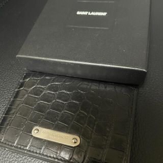 サンローラン(Saint Laurent)のサンローラン　カードケース(名刺入れ/定期入れ)