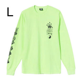 ステューシー(STUSSY)のstussy our legacy crown L/S tee L green(Tシャツ/カットソー(七分/長袖))