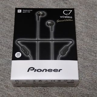 パイオニア(Pioneer)のPioneer C7 wireless special edition ブラック(ヘッドフォン/イヤフォン)