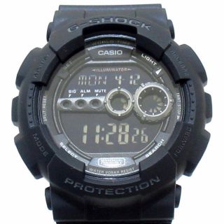 カシオ(CASIO)のカシオ美品  G-SHOCK GD-100 メンズ 黒(その他)