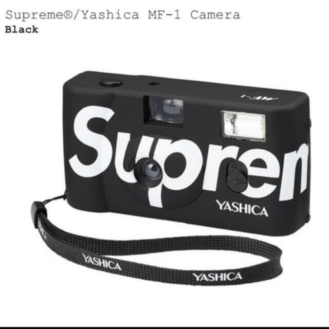 Supreme(シュプリーム)のSupreme Yashica MF-1 Camera ブラックシュプリーム スマホ/家電/カメラのカメラ(フィルムカメラ)の商品写真