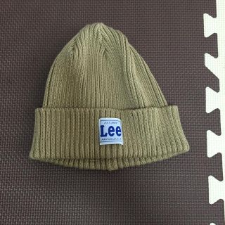 リー(Lee)のLee ビーニー ニット帽 美品(ニット帽/ビーニー)