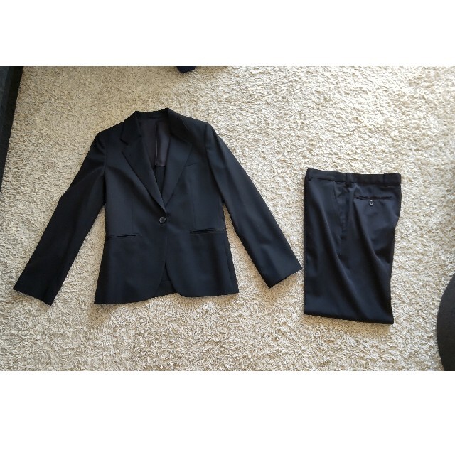 MARGARET HOWELL(マーガレットハウエル)のマーガレットハウエル　MARGARET HOWELL　パンツスーツ　黒 レディースのフォーマル/ドレス(スーツ)の商品写真