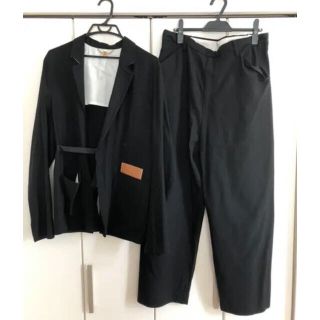 サンシー(SUNSEA)のSUNSEA 18ss SNM-BLUE JACKETS & PANTS(セットアップ)