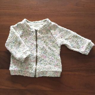 ザラキッズ(ZARA KIDS)のモッチー様専用♡zara♡ツイードニットブルゾン♡(ジャケット/コート)