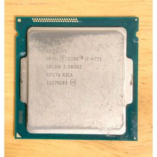 INTEL Core i7-4771 Haswell LGA1150 動作確認済(PCパーツ)