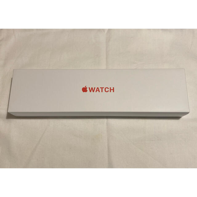 Apple Watch 6 GPS 44mm RED スポーツループベルト