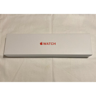 アップルウォッチ(Apple Watch)のApple Watch 6 GPS 44mm RED スポーツループベルト(腕時計(デジタル))