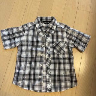 コムサイズム(COMME CA ISM)のCOMME CA ISM♡チェック柄シャツ90(Tシャツ/カットソー)