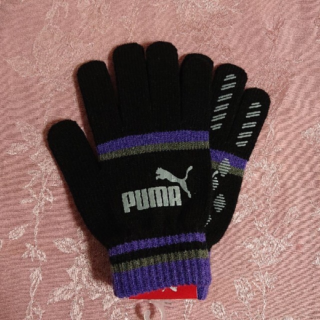 PUMA(プーマ)のプーマ ニット手袋 新品 キッズ/ベビー/マタニティのこども用ファッション小物(手袋)の商品写真