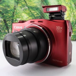 キヤノン(Canon)のCanon デジタルカメラ PowerShot SX710 HS レッド(コンパクトデジタルカメラ)