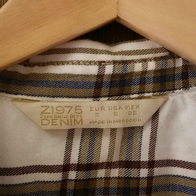 ZARA(ザラ)のZARA チェックシャツ レディースのトップス(シャツ/ブラウス(長袖/七分))の商品写真