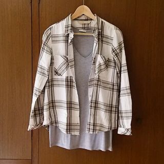 ザラ(ZARA)のZARA チェックシャツ(シャツ/ブラウス(長袖/七分))