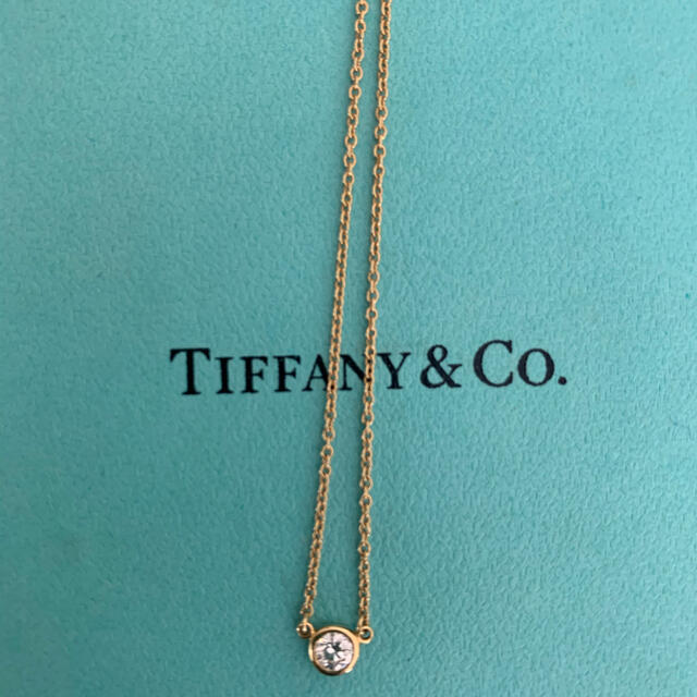 Tiffany & Co.(ティファニー)のティファニーダイヤモンドモンドバイザヤード　刻印入り レディースのアクセサリー(ネックレス)の商品写真