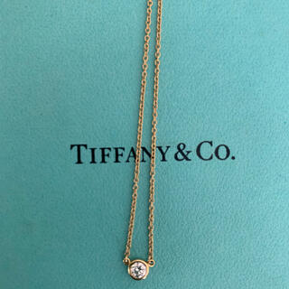 ティファニー(Tiffany & Co.)のティファニーダイヤモンドモンドバイザヤード　刻印入り(ネックレス)