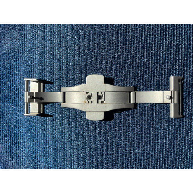SINN(シン)のSinn バタフライバックル　18㍉幅　マット仕上げ メンズの時計(金属ベルト)の商品写真