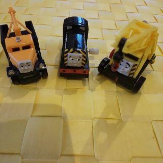 なーしゃ様★カプセルプラレール きかんしゃトーマス ブッチ ケビン ベン (キャラクターグッズ)