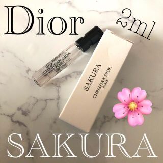 ディオール(Dior)のお値下げ メゾンクリスチャンディオール　サクラ オードゥパルファン　(香水(女性用))