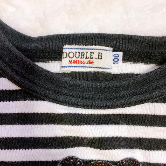 DOUBLE.B(ダブルビー)のDOUBLE.B 100cm 長袖Tシャツ カットソー ロンT キッズ/ベビー/マタニティのキッズ服男の子用(90cm~)(Tシャツ/カットソー)の商品写真