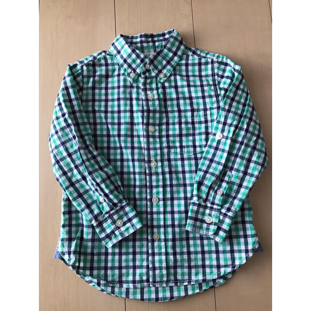 babyGAP(ベビーギャップ)のGAP チェックシャツ　 キッズ/ベビー/マタニティのキッズ服男の子用(90cm~)(ブラウス)の商品写真