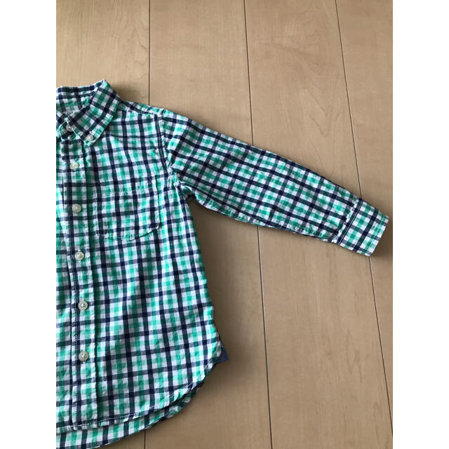 babyGAP(ベビーギャップ)のGAP チェックシャツ　 キッズ/ベビー/マタニティのキッズ服男の子用(90cm~)(ブラウス)の商品写真