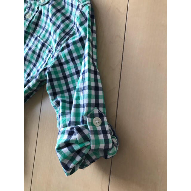 babyGAP(ベビーギャップ)のGAP チェックシャツ　 キッズ/ベビー/マタニティのキッズ服男の子用(90cm~)(ブラウス)の商品写真