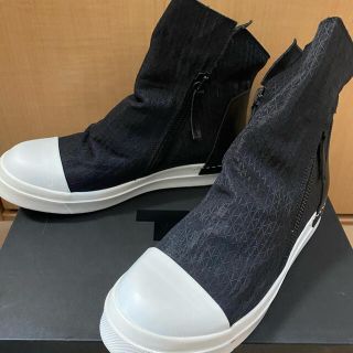 リックオウエンス(Rick Owens)のCA by Cinzia araia ダブルジップスニーカー　新品(スニーカー)