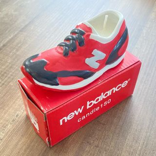 ニューバランス(New Balance)のnew balance シューズ キャンドル ニューバランス ノベルティ 赤(ノベルティグッズ)