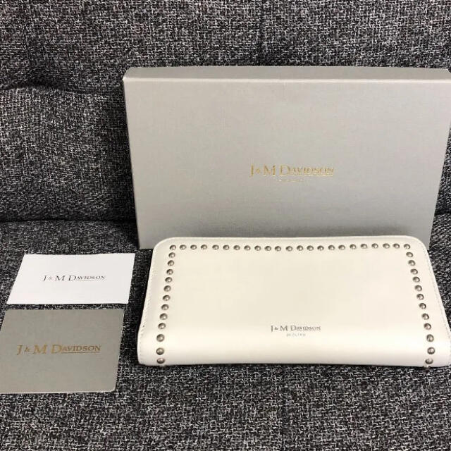 美品/J&M Davidson ZIP WALLET　長財布