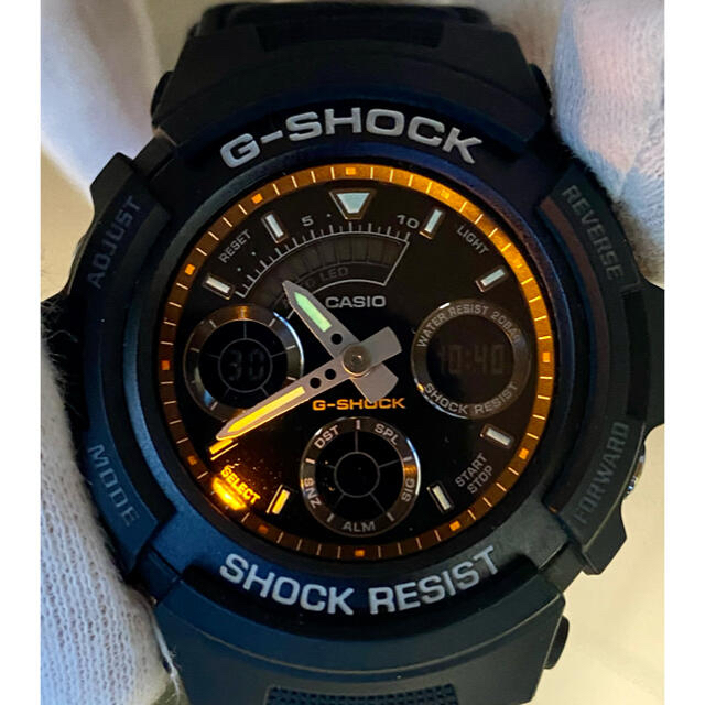 G-SHOCK/AW-591/デジアナ/限定/ミリタリー/黒/ミルスペック/箱付