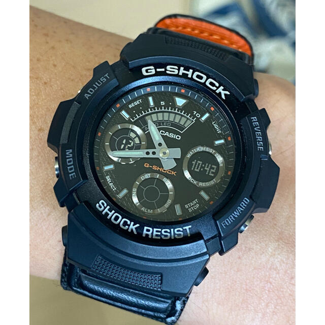 G-SHOCK/AW-591/デジアナ/限定/ミリタリー/黒/ミルスペック/箱付